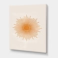 thumbnail image 3 of Designart Imprimé soleil orange II Art mural sur toile, 3 of 4