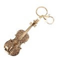 thumbnail image 1 of Porte-clés Violon Pendentif Instrument de Musique Bijou Unisexe Cadeau d'Anniversaire, 1 of 7