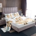 thumbnail image 1 of Erosebridal Animal Rabbit Bed Sheets Set Queen Size For Teens,Floral Bowknot Bedding Queen Size,Easter Decor,Ultra Soft,4 Pieces, 1 of 7