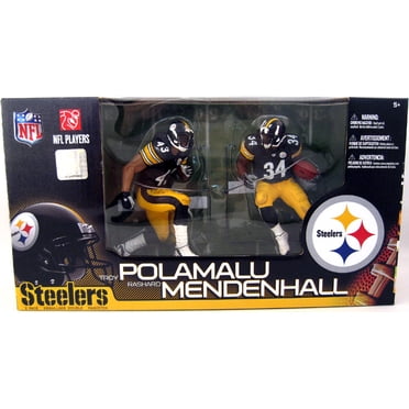 NFL Football Steelers 6 Inch Action Figure 2-Pack Series - Rashard Mendenhall & Troy Polamalu