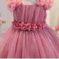 thumbnail image 5 of EGNMCR Robes de Soirée pour Femmes, Robes Formelles pour Femmes, Robes de Cocktail pour Femmes Mignonnes et Douces Robe pour Enfants Robe en Tulle à Paillettes Robe de Fille Fête d'Anniversaire Robe de Princesse pour Fille Robe pour Filles, 5 of 5