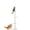 Cream, variant on PawHut 88.5"-100.5" Floor to Ceiling Cat Tree with Scratching Posts, Grey