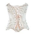 thumbnail image 3 of Under 10,Solid Color Camisole Shapewear, Backless Ribbon Waist, Fashion Women, Seamless Support, Lightweight, For Everyday, Body Shaping, Undergarment, Compression Tank Top Dress Up or Down, 3 of 7
