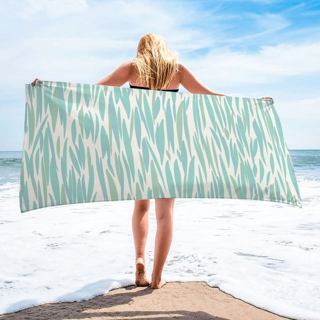 RKSTN Beach Towel Lightweight Colorful Bath Towel Sandproof Beach Blanket Towel For Travel Swimming Pool 30x60 Inch Absorbent Quick Dry Towel for Swimmers Pool Sand Proof Beach Towels