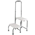 thumbnail image 1 of Yiwa Heavy Duty Dual Step Stool, 200kg Capacity Foot Ladder for Kitchen, Bedside, Car, RV, and Bathtub Use, 1 of 8