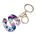 thumbnail image 1 of Fridja Mother's Day Custom Creative Keyring Clasp 26 English Letter Pendant Keyring, 1 of 8