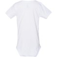 thumbnail image 3 of Bella Canvas Cache-Couche en Jersey pour Bébé, 18-24, Blanc, 3 of 3