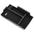 thumbnail image 2 of Center Console Organizer, 28x16.5x7cm Armrest Storage Box Black High Strength Clean  For Car, 2 of 8