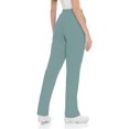 thumbnail image 1 of Landau Essentials Women's Relaxed Fit Scrub Pants, Black, 1 Count, 1 of 10