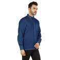 thumbnail image 3 of Bestman Solid Button Down Shirt For Men Long Sleeve With Patch Pocket Formal Business Wear, 3 of 7