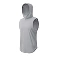 thumbnail image 1 of Birdeem Vest for Men Mens Solid Color Sleeveless Hooded Blouse, 1 of 1