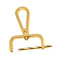 thumbnail image 3 of GUOOL 2 Pieces Snap Hook Swivel Clasp Detachable DIY Bag Strap Hardware Bag Buckle Old Gold, 3 of 9