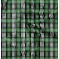 thumbnail image 1 of Soimoi Green Rayon Fabric Plaid Check Print Sewing Fabric Yard 56 Inch Wide, 1 of 5