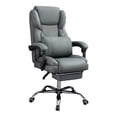 thumbnail image 4 of DimyFew Chaise de Bureau Chaise Inclinable Chaise de Jeu Ergonomique Dossier Haut Réglable Éponge Alliage d'Aluminium Convient aux Adultes Femmes Bureau à Domicile Étude Professionnel Espace de Travail Gris, 4 of 8