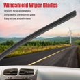 thumbnail image 4 of Windshield Wipers, Noise Reduction 3Pcs Windshield Wiper Blades Anti Crack  for Car, 4 of 7