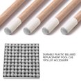 thumbnail image 2 of Ccdes 100 Pcs Embouts de Queue de Billard en Plastique Durables de Rechange, Accessoire de Lot, Accessoire de Queue de Billard, Embout de Queue de Rechange, 2 of 8