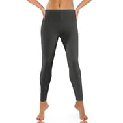 Amzcrzy Leggings for Women Stretchy Butt Lifting Yoga Pants Solid Color High Waisted Gym Leggings Comfortable Casual Workout Leggings L
