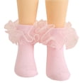 thumbnail image 1 of Chaussettes à Volants en Dentelle pour Femmes et Filles, Chaussettes de Princesse, 1 of 5