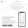 thumbnail image 4 of Zyxel WiFi 6 AX1800 Wireless Access Point | Mesh, Seamless Roaming, & MU-MIMO | WPA3-PSK Security | Cloud, App or Direct Management | PoE+ or AC Powe, 4 of 7
