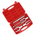 thumbnail image 4 of Séparateur de Rotule de Fourche à Cornichon, Ensemble de 5 Pcs Séparateur de Rotule Outil de Retrait de Tige de Fixation Séparateur de Rotule Ensemble Très Polyvalent, 4 of 8