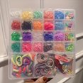 thumbnail image 3 of CHUANK 1543/1544-Piece Hair Accessory Set  Elastic Bands  Cotton Hair Ties  Styling Tools  Butterfly Clips - Curl Enhancing  Unscented  Normal Hair-Compatible  Versatile Hair Styling Kit, 3 of 7