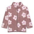 thumbnail image 1 of George Baby Girls' Micro Fleece Full Zip Jacket, 1 of 2