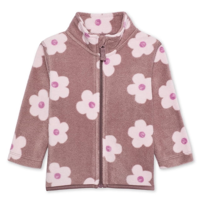George Baby Girls' Micro Fleece Full Zip Jacket