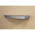 thumbnail image 1 of Amore Designs GRD1024SI Wood Shelving Grande Silver Curved Shelf, 1 of 1