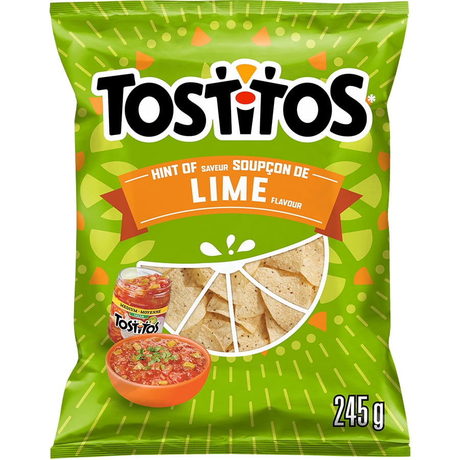 Tostitos Hint of Lime Restaurant Style Tortilla Chips
