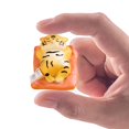 thumbnail image 3 of GROWTH TANK Petite Figurine Tiger en Résine pour Table Bureau à Domicile Collection A, 3 of 9