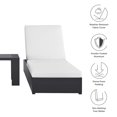 thumbnail image 4 of Modway Tahoe Ensemble de Chaise Longue 3 Pcs en Gris et Blanc, 4 of 7
