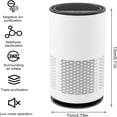 thumbnail image 2 of SIfdSeng Air Purifiers for Bedroom Home Air Purifiers Air Cleaner with Fragrance Sponge Portable Small Air Filters with Auto Air Quality Room Air Purifier Cleaner, 2 of 7