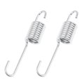 thumbnail image 1 of Unique Bargains 8.5cm Length Motorcycle Silver Tone Bracket Kickstand Spring for CG125 2pcs, 1 of 6