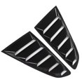 thumbnail image 3 of Rear Side Window Louvers Trim,2pcs Rear Side Window Side Window Vent Scoop Louver Air Vent Scoop Shades Cover Sturdy Construction, 3 of 5