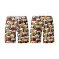 thumbnail image 3 of Men Loose Short Trousers  Drawstring Casual Party Street Sports Pants Beach Pool Summer Trousers, 3 of 4