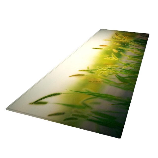 GUOOL Digital Print Floor Mat Dog Tail Grass Bedroom Bedside Area Rugs Baby Crawl Mat 180x60cm