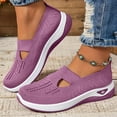 thumbnail image 2 of Dakaela Chaussures Orthowalk pour Femmes 2025 Confortables en Maille Tissée d'Été Décontractées pour Course Jogging Espadrilles, 2 of 6