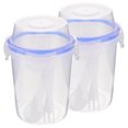 thumbnail image 1 of 2pcs Overnight Oats Containers Double Layer Overnight Oats Jars Breakfast Salad Cup, 1 of 9