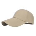 thumbnail image 1 of Fgnfyis Hommes et Femmes Décontracté Régulier Jeunesse Rétro Coloré Casquette de Rue Casquette de Baseball Hommes Femmes Chapeaux Beige, 1 of 2