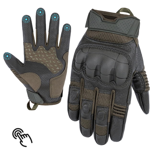 AWZXDE Workout Gloves for Men For Outdoor Sports Use Motorcycle Riding
