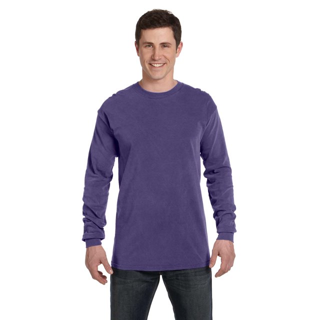 Comfort Colors T-Shirt à Manches Longues pour Adulte, Poids Lourd, RS
