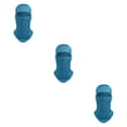 thumbnail image 3 of relayinert Cycling Skiing Outdoor Riding Hooded Windproof Soft Half Elastic Headscarf Multifunction Breathable Mask lake blue 3Set, 3 of 6