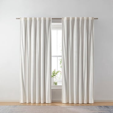 Better Homes & Gardens Velvet Rod Pocket Blackout Window Curtains Panel, 52" x 84"