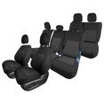 thumbnail image 1 of For 2020-2024 Ford Explorer Base FH Group Neoprene Custom Fit Car Seat Covers Water Resistant - Full Set Black, 1 of 11