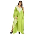 thumbnail image 1 of Moomaya Robe Caftan Imprimée Robe Maxi pour Femmes Tenue de Plage Fête Kimono Couvre-Maillot Caftan, 1 of 6