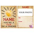 thumbnail image 1 of Customized Valentines Day Gifts for Kids Holiday Greeting Cards Name Photo Texts A3J2, 1 of 8