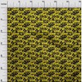 thumbnail image 2 of oneOone Viscose Chiffon Yellow Fabric Florals Sewing Material Print Fabric By The Yard 42 Inch Wide, 2 of 4