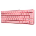 thumbnail image 3 of USB Keyboard, 61 Keys Cool RGB Lighting Backlight RGB Backlit Keyboard Mechanical USB  For Laptop For Desktop, 3 of 8