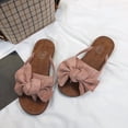 thumbnail image 4 of Summer Daily Flip-Flops Leisure Beach Bow Womens Flat Slippers, 4 of 9