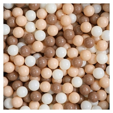 Rvidsgi 100 Pcs Fosses à Balles pour Bébé Anti-Écrasement 5,5 cm Dia 3 Couleurs Mixtes Épaissies Balle Océan Pratique Prise Jouet de Jeu Balle de Piscine en Plastique Jouets Remplisseur de Tente de Jeu pour Enfants Jouet Intérieur Extérieur